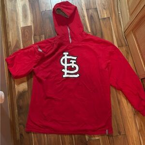 Red St. Louis Cardinals baseball Hoodie